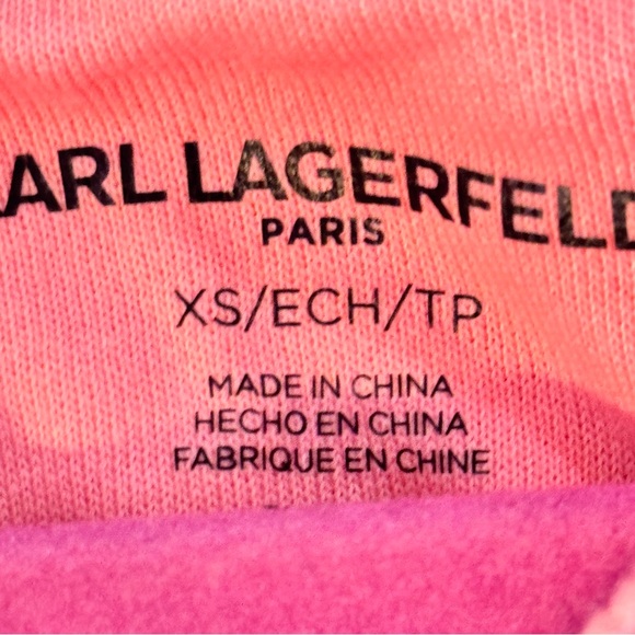 Karl Lagerfeld Paris XS Sweat Shirt - Picture 10 of 11